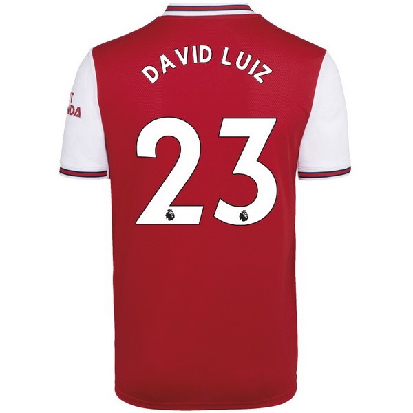 Camiseta Arsenal NO.23 David Luiz Replica Primera Ropa 2019/20 Rojo